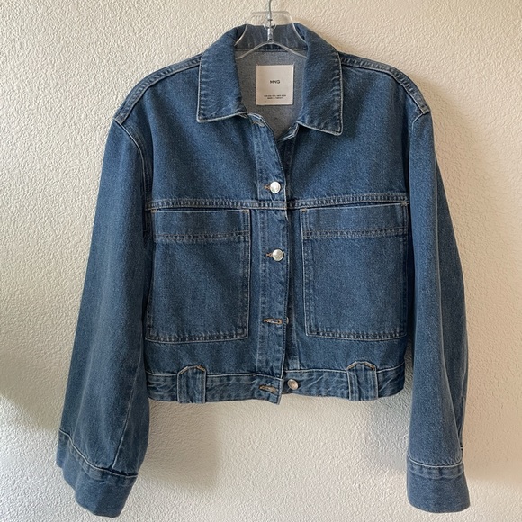 Mango Pocketed Denim Jacket - Picture 2 of 4